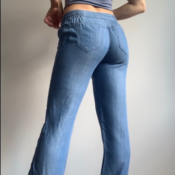 Low rise Guess linen pants - Picture 2 of 5